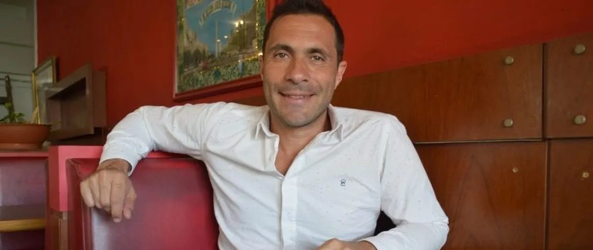 Mart&iacute;n Souto durante su charla con Viv&iacute; el Oeste&nbsp;