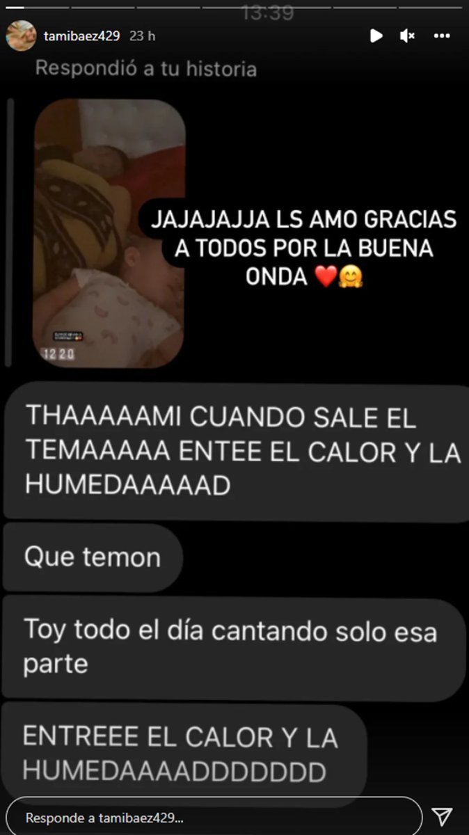 La publicaci&oacute;n en Instagram despues del debut de Tamara en la cervecer&iacute;a de General Rodr&iacute;guez