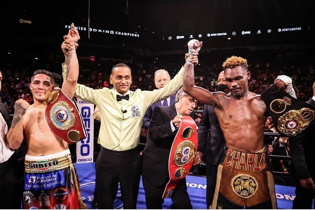 Brian Casta&ntilde;o y Jermall Charlo empataron durante una emocionante pelea en julio