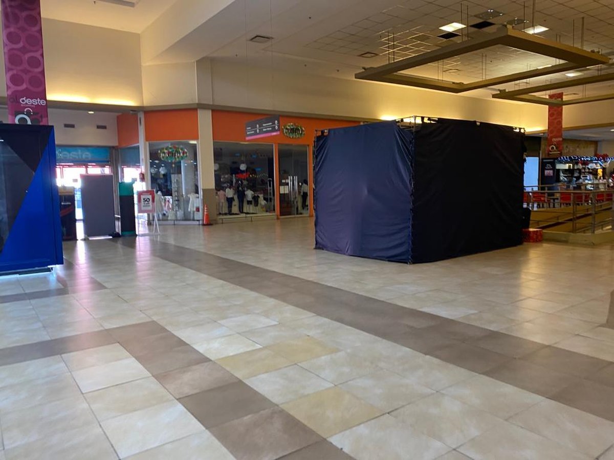 Viv&iacute; el Oeste pudo comprobar el estado actual del Shopping