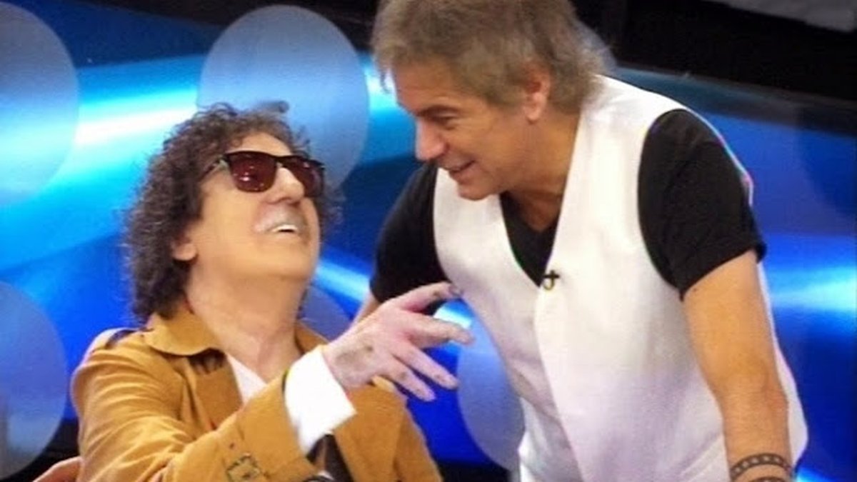 Charly Garc&iacute;a junto a Beto Casella