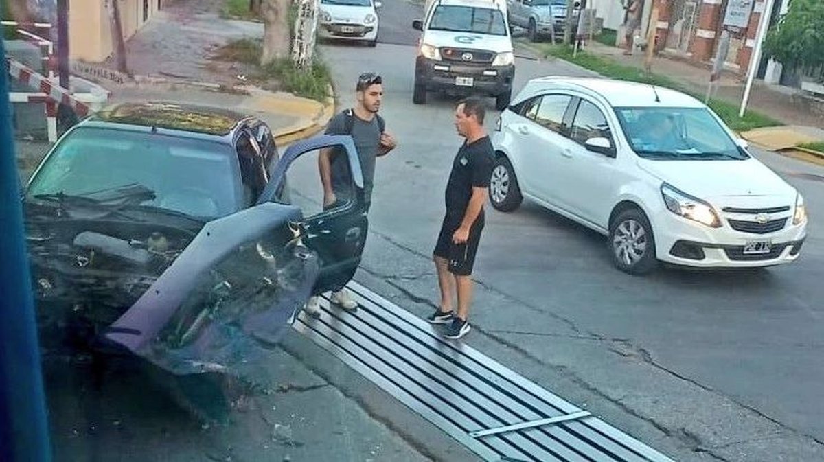 El accidente del mi&eacute;rcoles pasado en Castelar