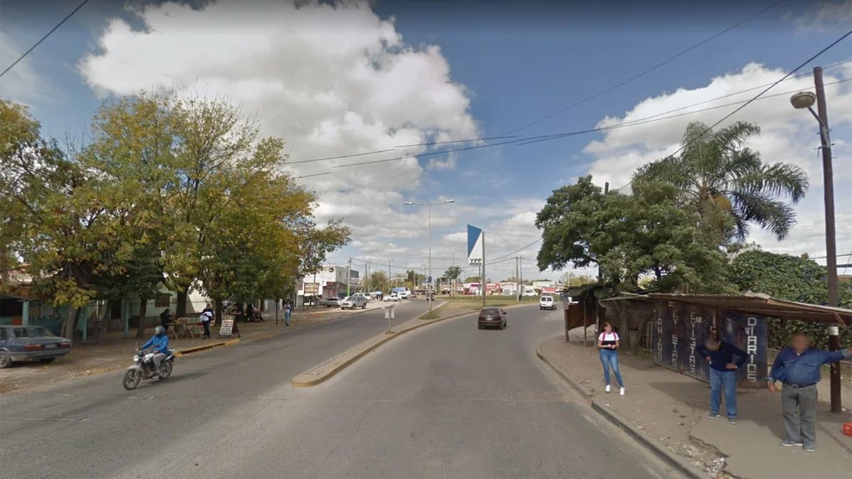 La esquina donde fue baleado el polic&iacute;a de la Ciudad en Moreno.