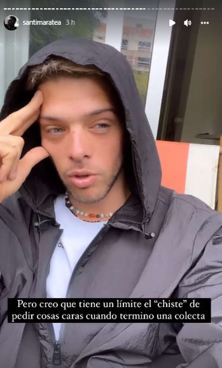 Santi Maratea quiere fundar la ONG de sus sue&ntilde;os.