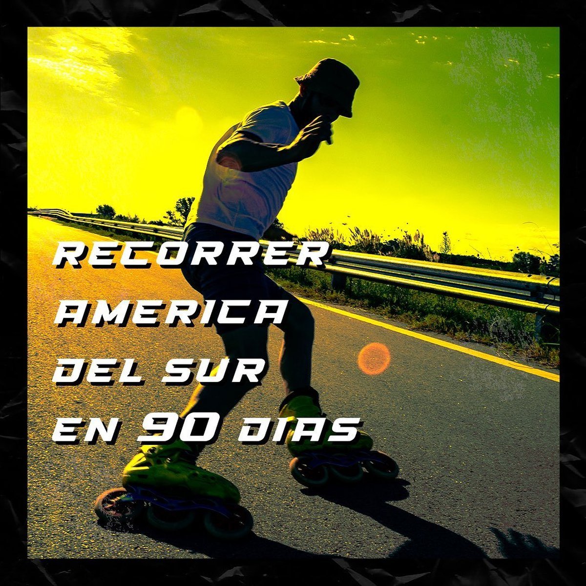 De Buenos Aires a Colombia patinando y en s&oacute;lo 90 d&iacute;as: el sue&ntilde;o de Lucas Sawyer