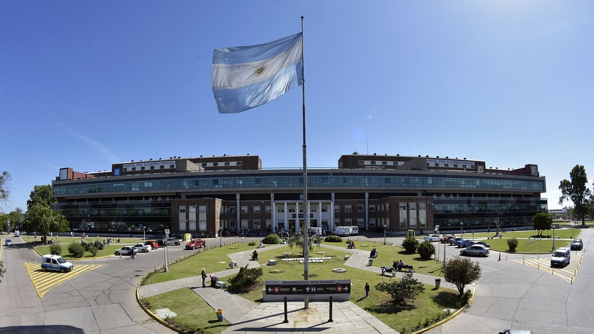 Hospital Posadas, ubicado en Mor&oacute;n.