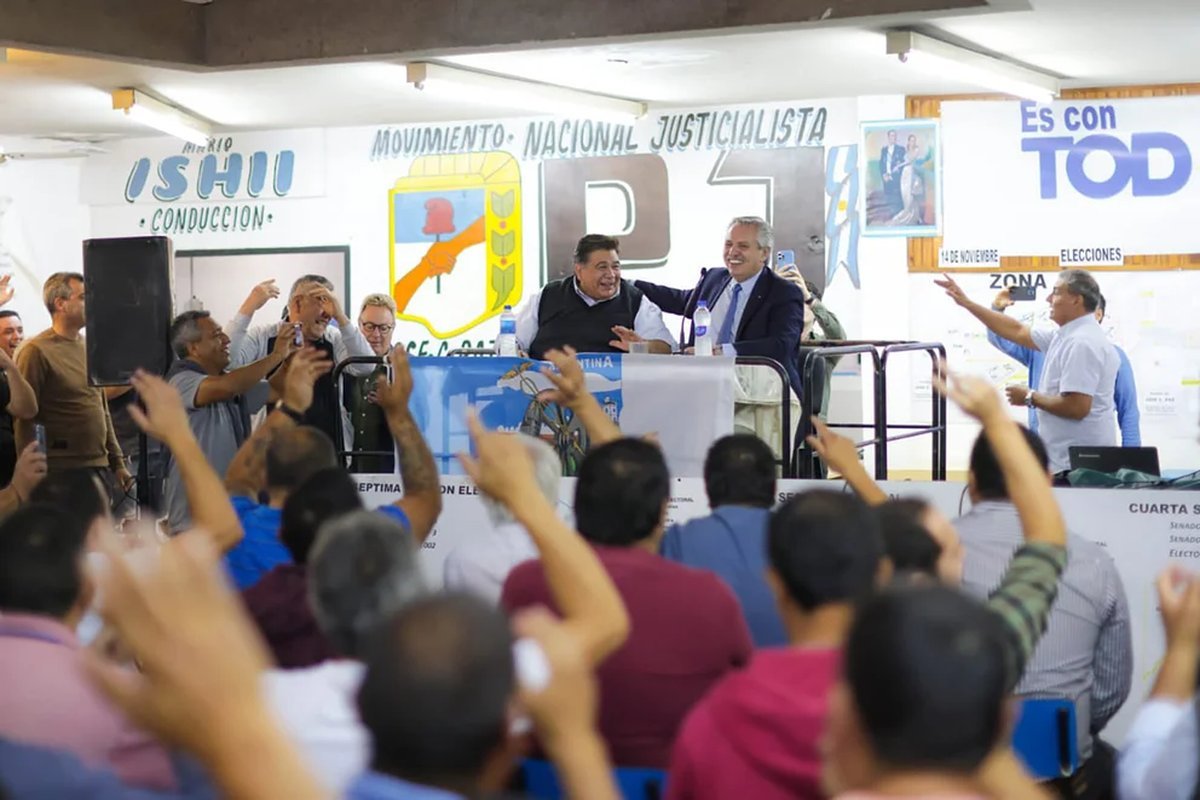 El Presidente volvi&oacute; a referirse a sus posibilidades de ser reelecto en un plenario del PJ en Jos&eacute; C. Paz.