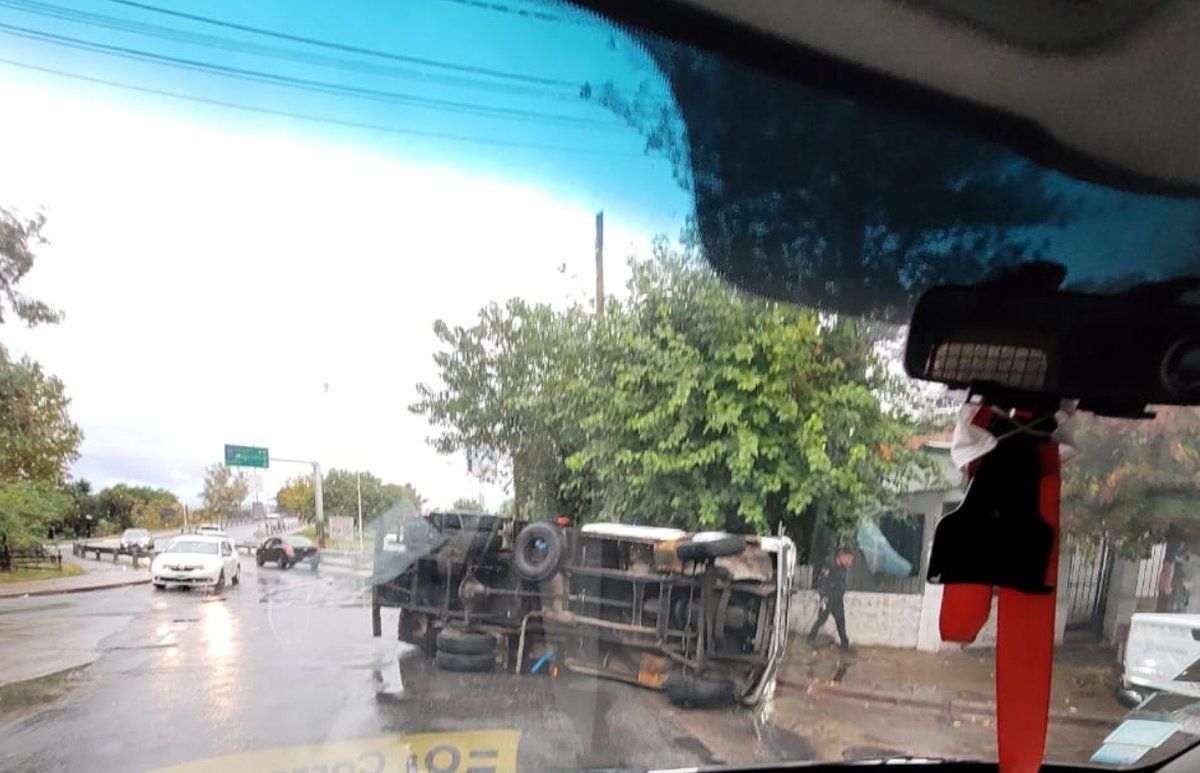 Accidente en El Palomar.
