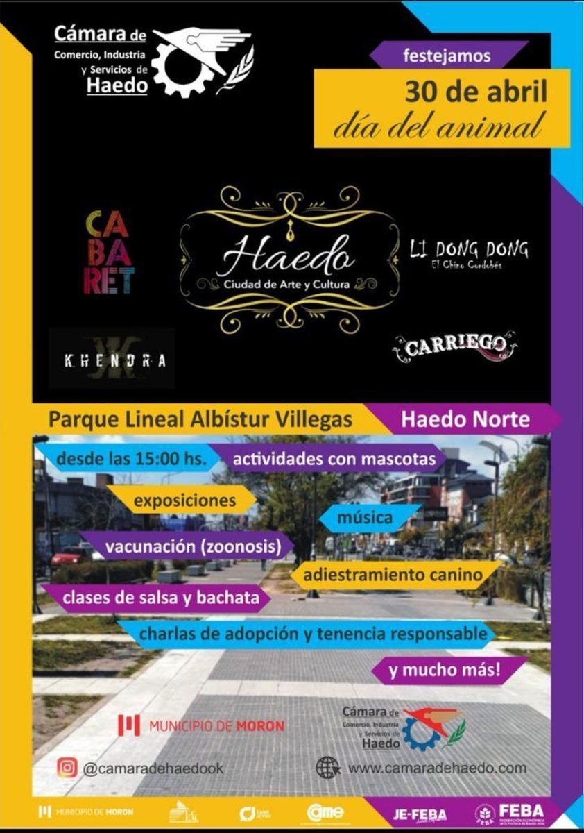 La C&aacute;mara de Comercio de Haedo organiz&oacute; estas actividades que tendr&aacute;n presencias de veterinarias del lugar