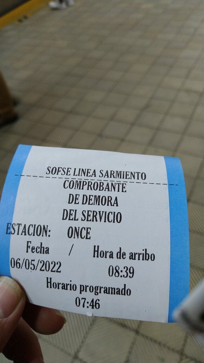 Trenes Argentinos brind&oacute; comprobantes para que los trabajadores puedan presentar en sus trabajos