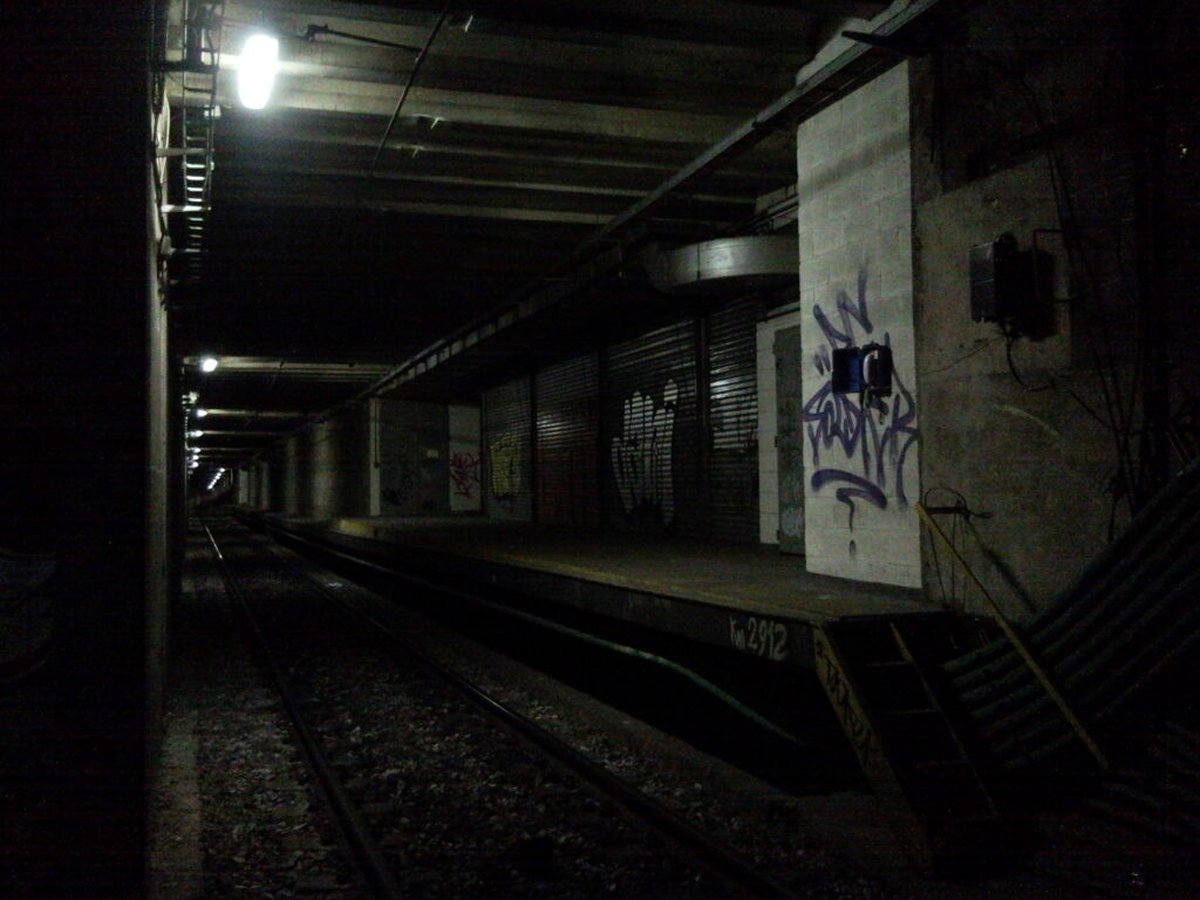Alberti Norte es una de las dos estaciones fantasmas de la L&iacute;nea A del Subte de Buenos Aires