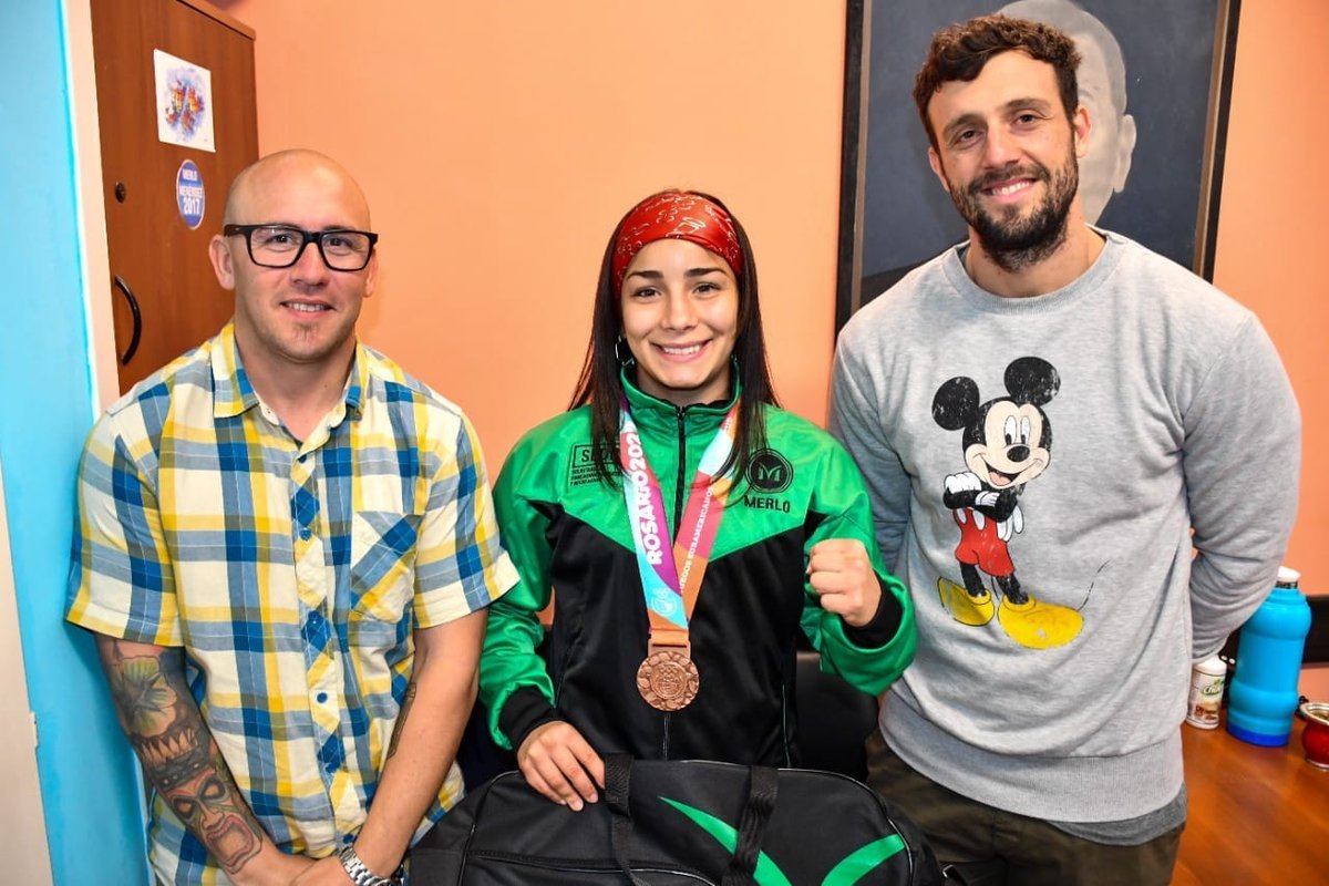 La boxeadora de Merlo represent&oacute; a Argentina en los III Juegos Sudamericanos de la Juventud&nbsp;