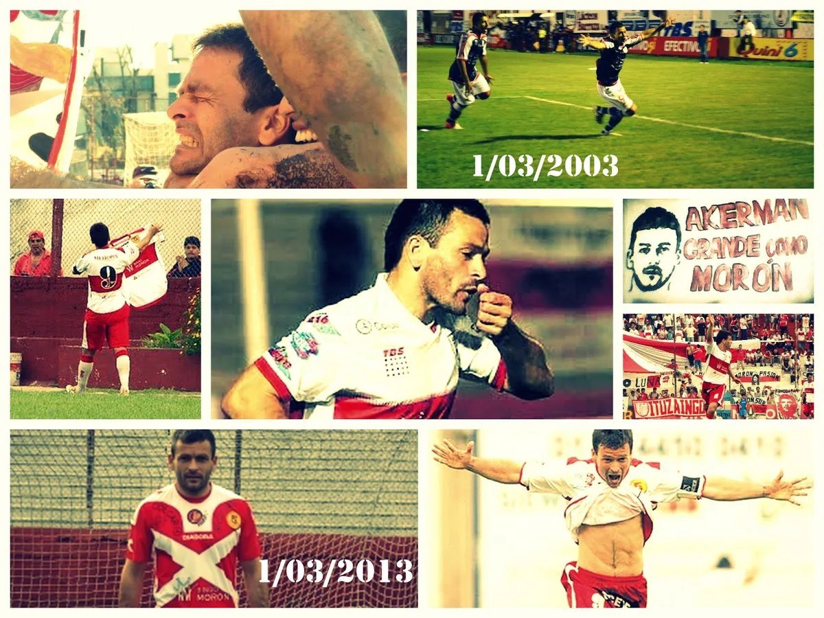 Dami&aacute;n Akerman y sus m&uacute;ltiples etapas en Deportivo Mor&oacute;n: es &iacute;dolo del club