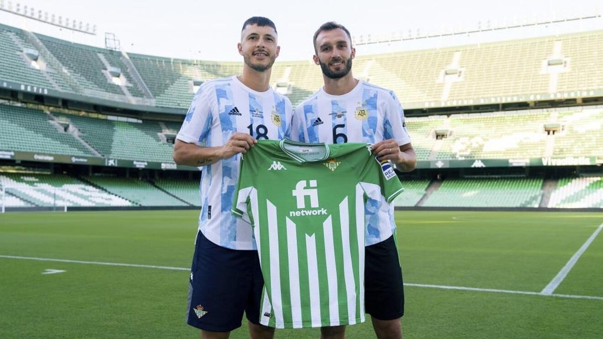Dos ex River juntos en Betis y la Selecci&oacute;n: Guido Rodr&iacute;guez y Germ&aacute;n Pezzella
