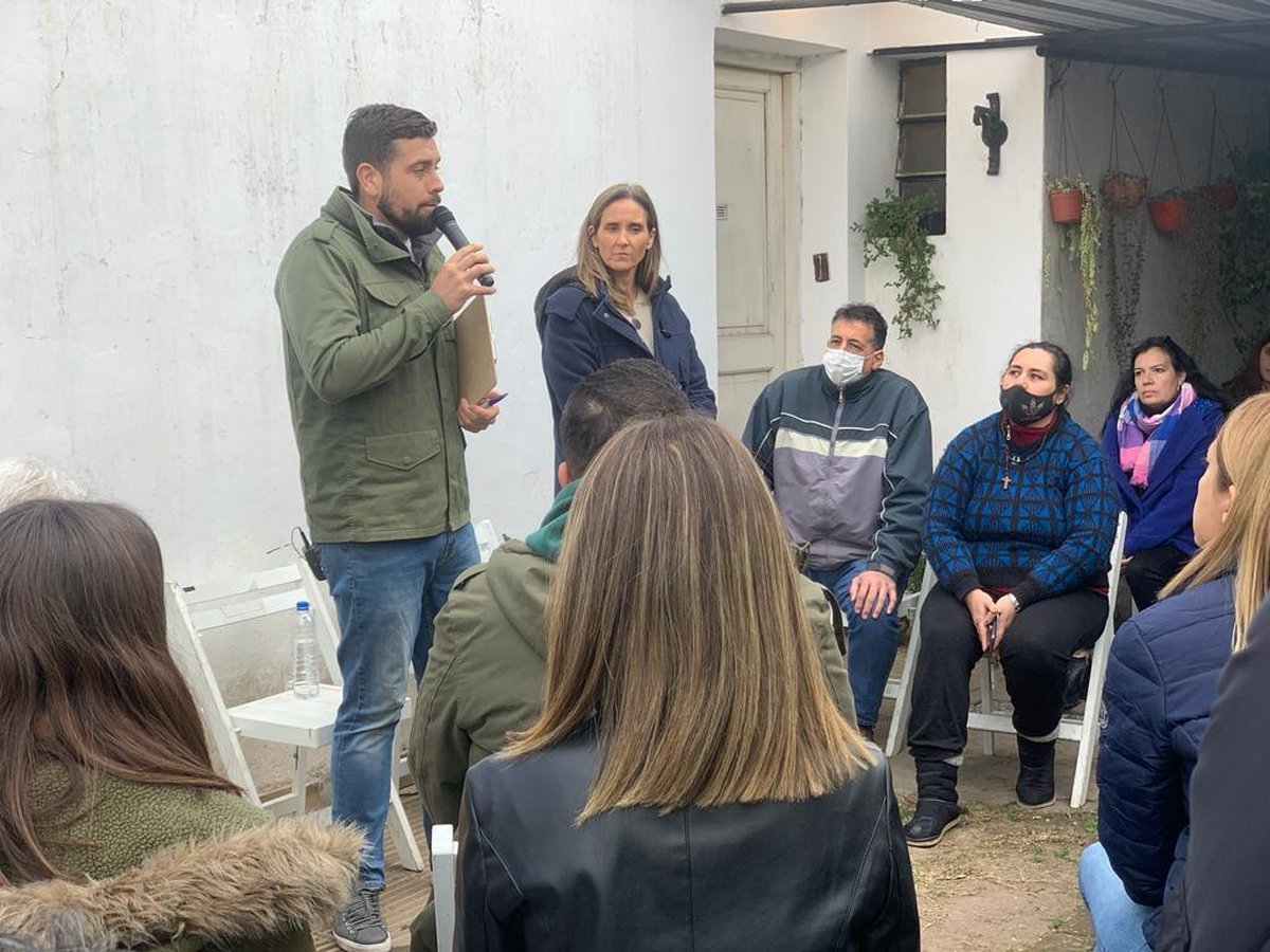 Hurlingham: Delfino reunido con vecinos&nbsp;