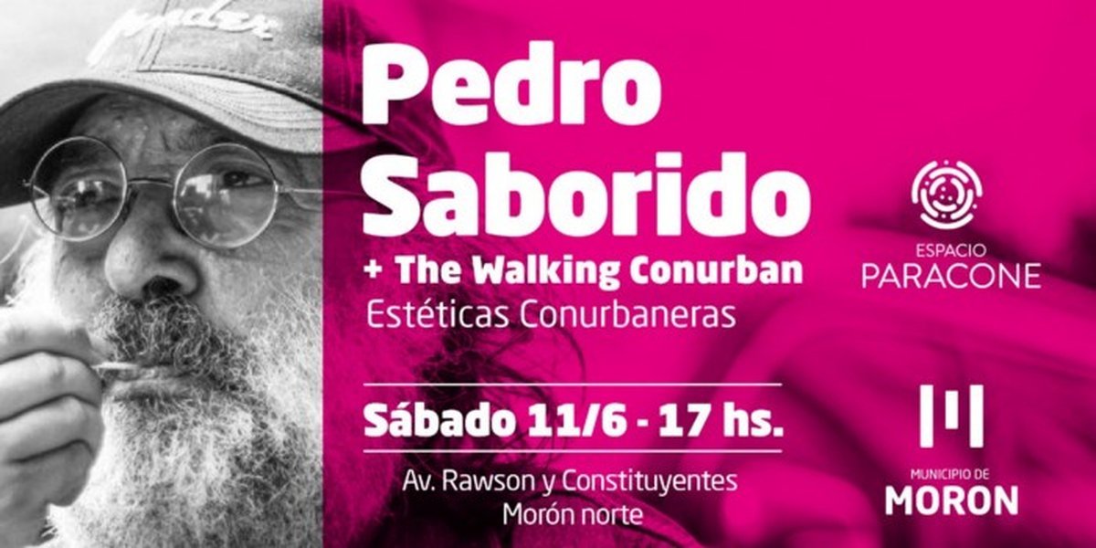 Pedro Saborido brindar&aacute; una charla junto a The Walking Conurban en Mor&oacute;n.