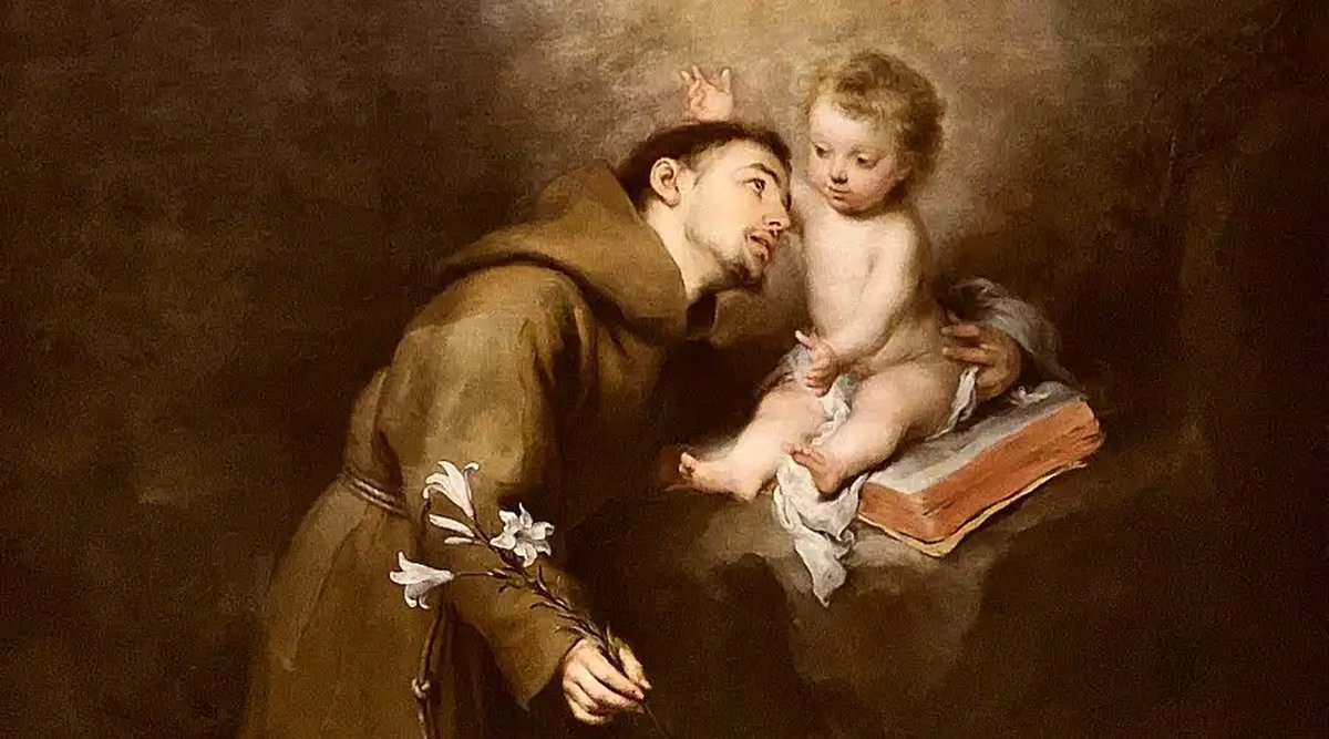 San Antonio de Padua patrono de la ciudad.