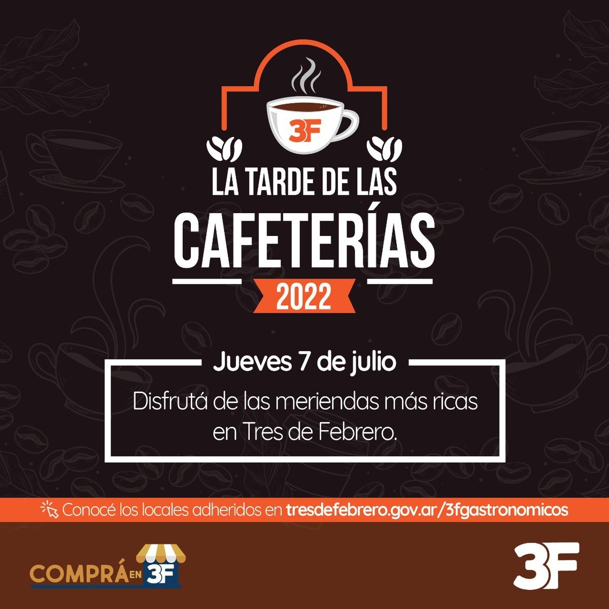 Flyer de Tres de Febrero