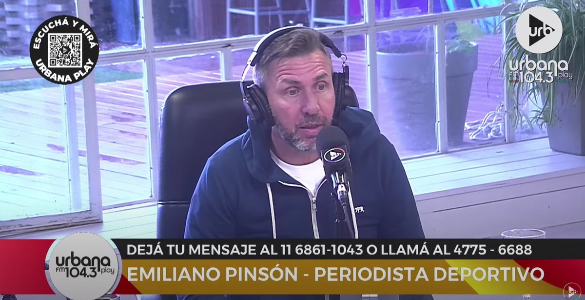 Emiliano Pins&oacute;n cont&oacute; que sufre de Parkinson en un programa de radio.