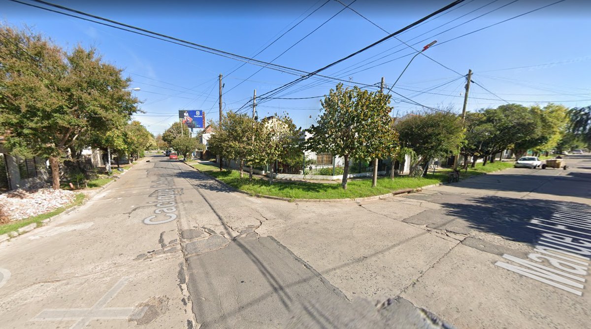 Inmediaciones de Fuerte Apache donde la polic&iacute;a abati&oacute; al joven luego del robo.