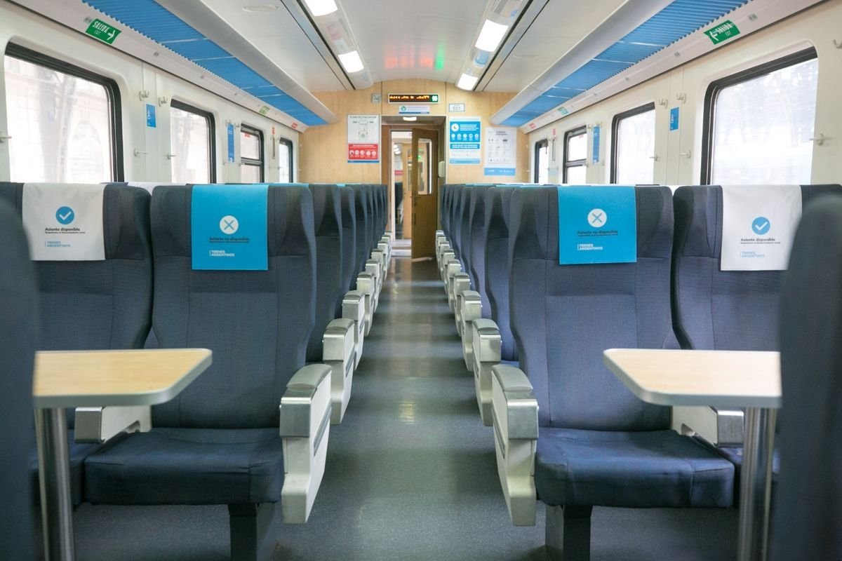 Trenes de larga distancia por dentro.