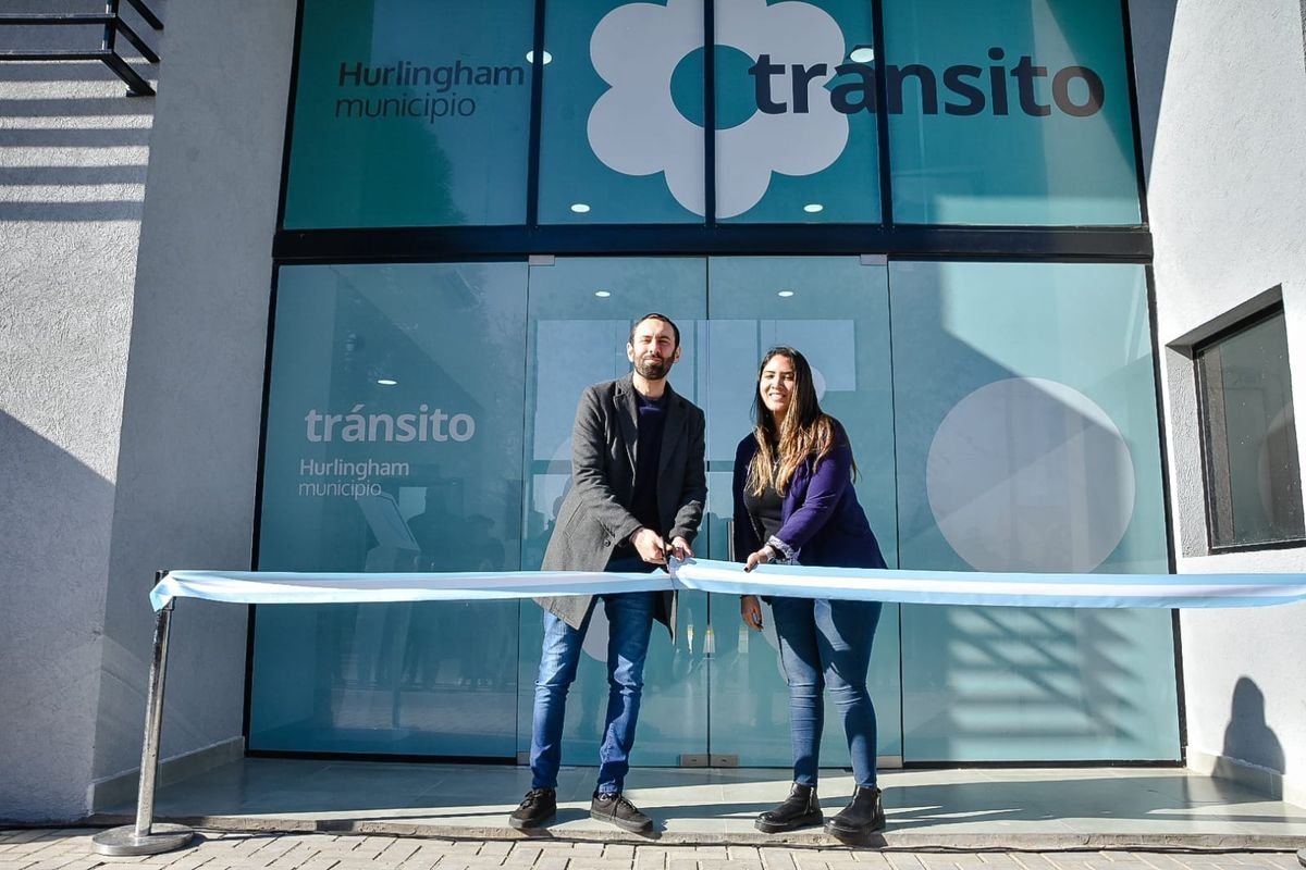 Inauguraron una nueva oficina de tr&aacute;nsito en Hurlingham.