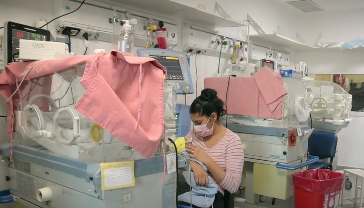 Los beb&eacute;s se encuentran estables al cuidado del personal del Hospital Posadas.