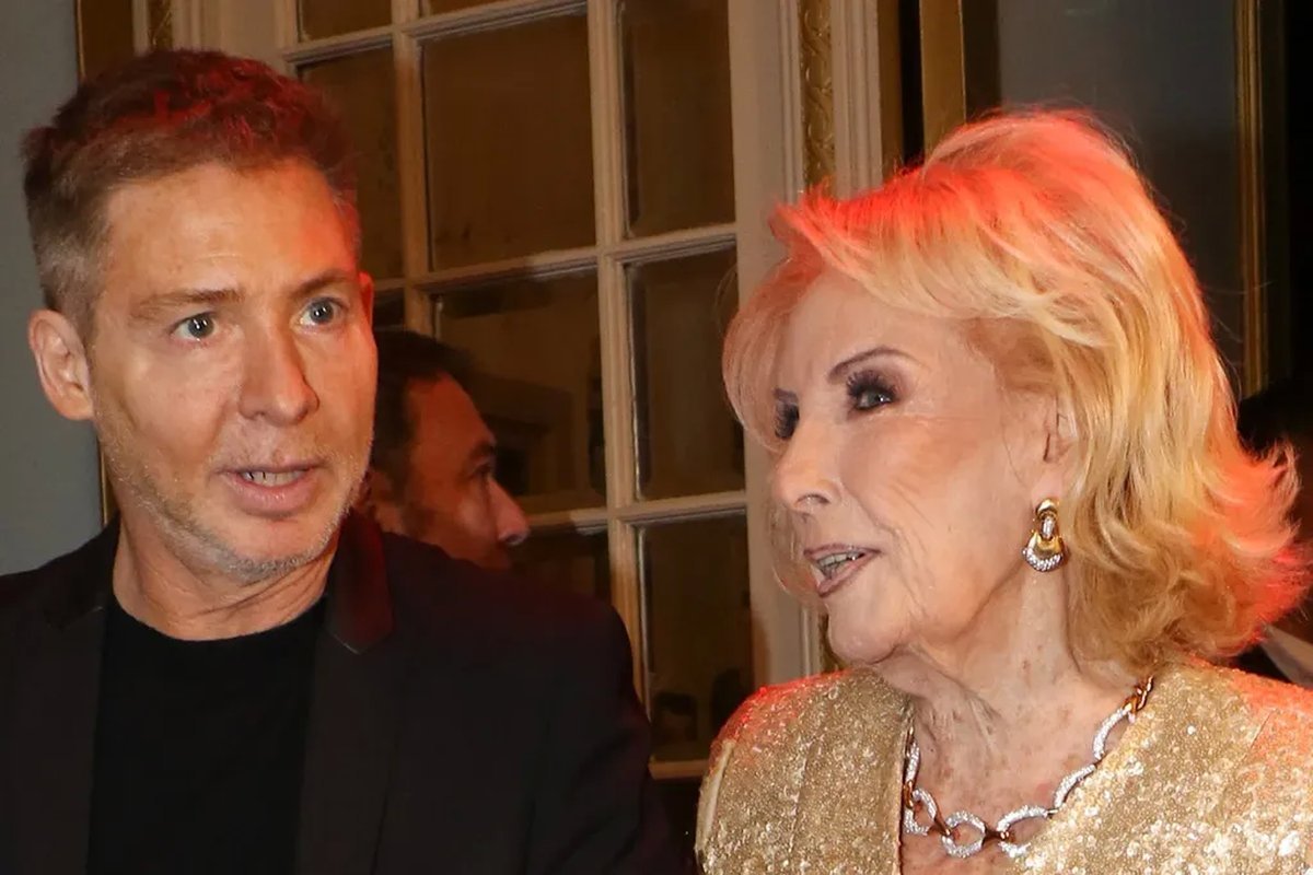 Mirtha Legrand y Adri&aacute;n Suar en la premiere de Piaf.