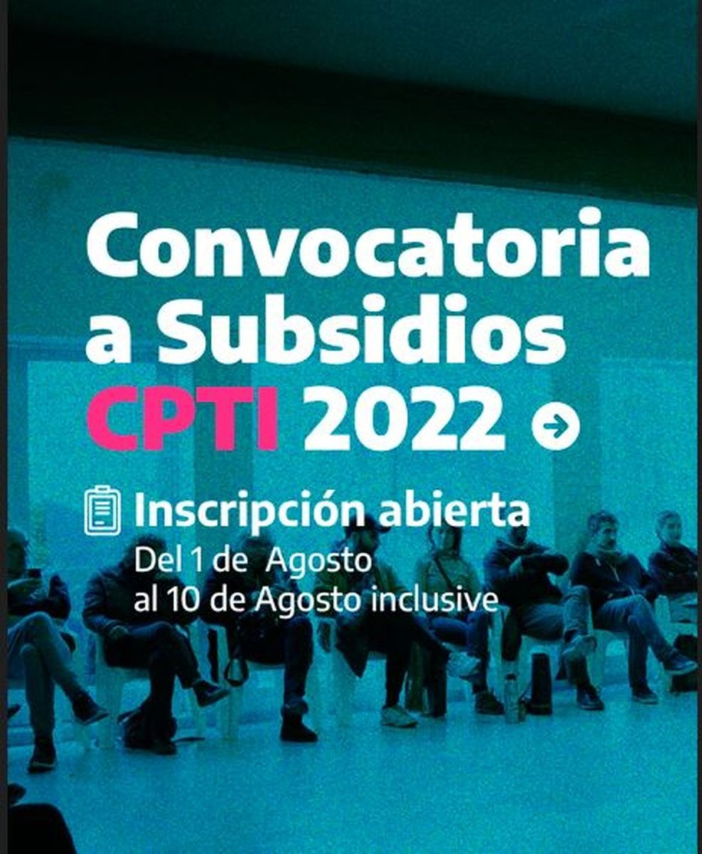 Convocatoria de subsidios de cultura 2022, destinados al teatro.