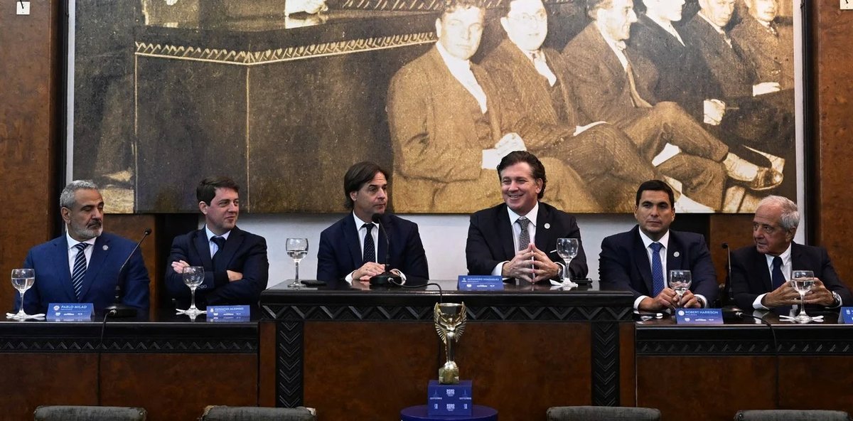 Argentina, Uruguay, Paraguay y Chile presentaron su candidatura para el Mundial 2030.