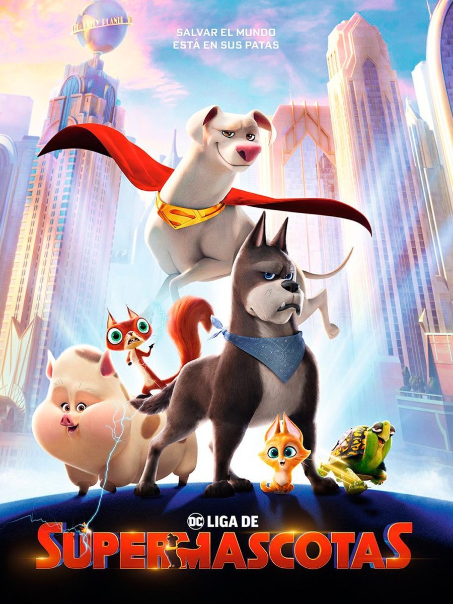"DC Comics Liga de Supermascotas" fue la pel&iacute;cula que se proyect&oacute; en el primer cine "pet friendly" en Argentina.