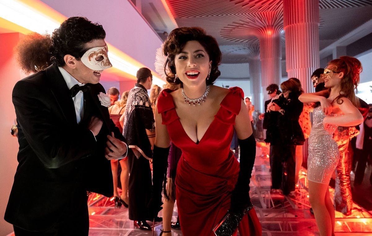 Lady Gaga como actriz en la pel&iacute;cula House of Gucci.
