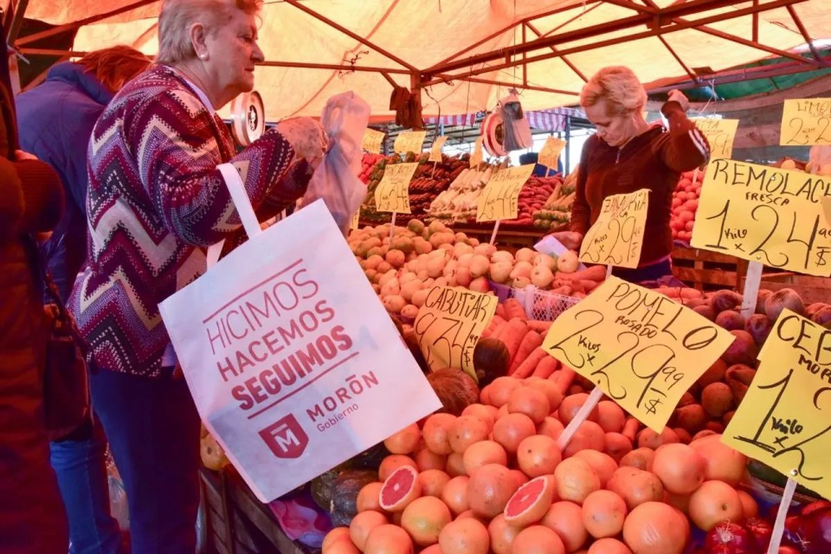 El Mercado Central visita nuevamente Mor&oacute;n.