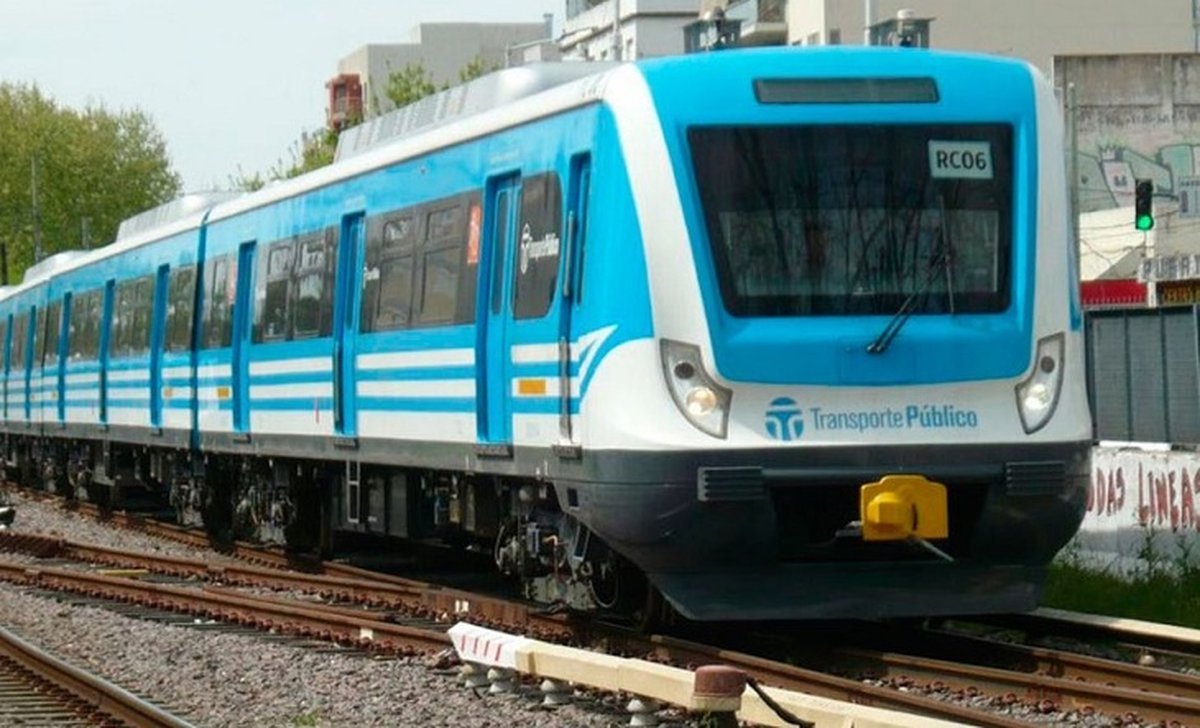El Tren Sarmiento funciona con demoras por disturbios.
