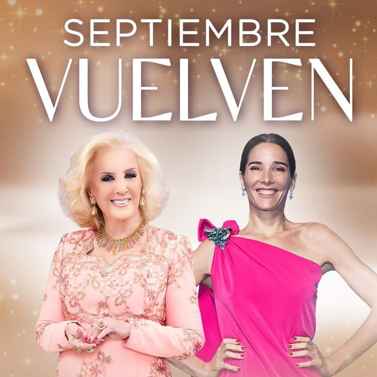 Mirtha Legrand y Juana Viale volver&aacute;n a la televisi&oacute;n con su t&iacute;pico programa de 