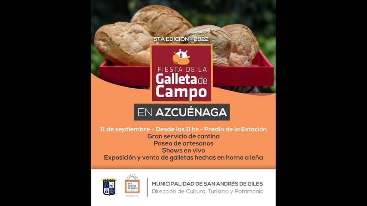 Fiesta de la Galleta de Campo en Azcu&eacute;naga.
