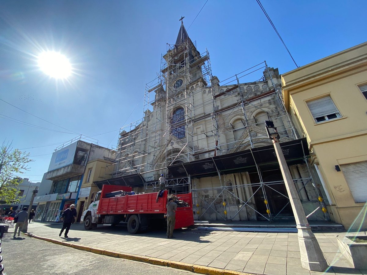 San Miguel: arranc&oacute; la hist&oacute;rica renovaci&oacute;n en la Catedral.