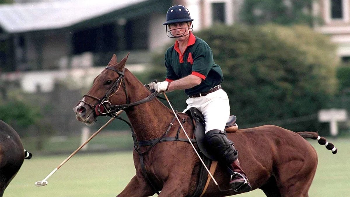 El Rey Carlos III en Hurlingham.