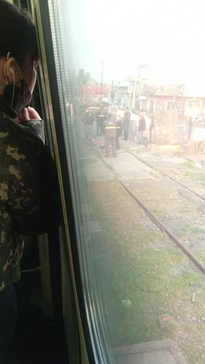 Accidente en la estaci&oacute;n San Antonio de Padua del Tren Sarmiento.