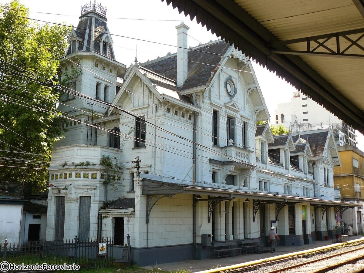 La casona de Ramos Mej&iacute;a. Fuente: Horizonte Ferroviario 
