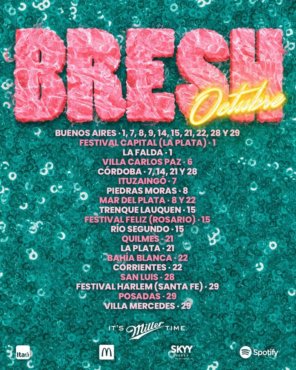 La fiesta Bresh vuelve a Ituzaing&oacute;.