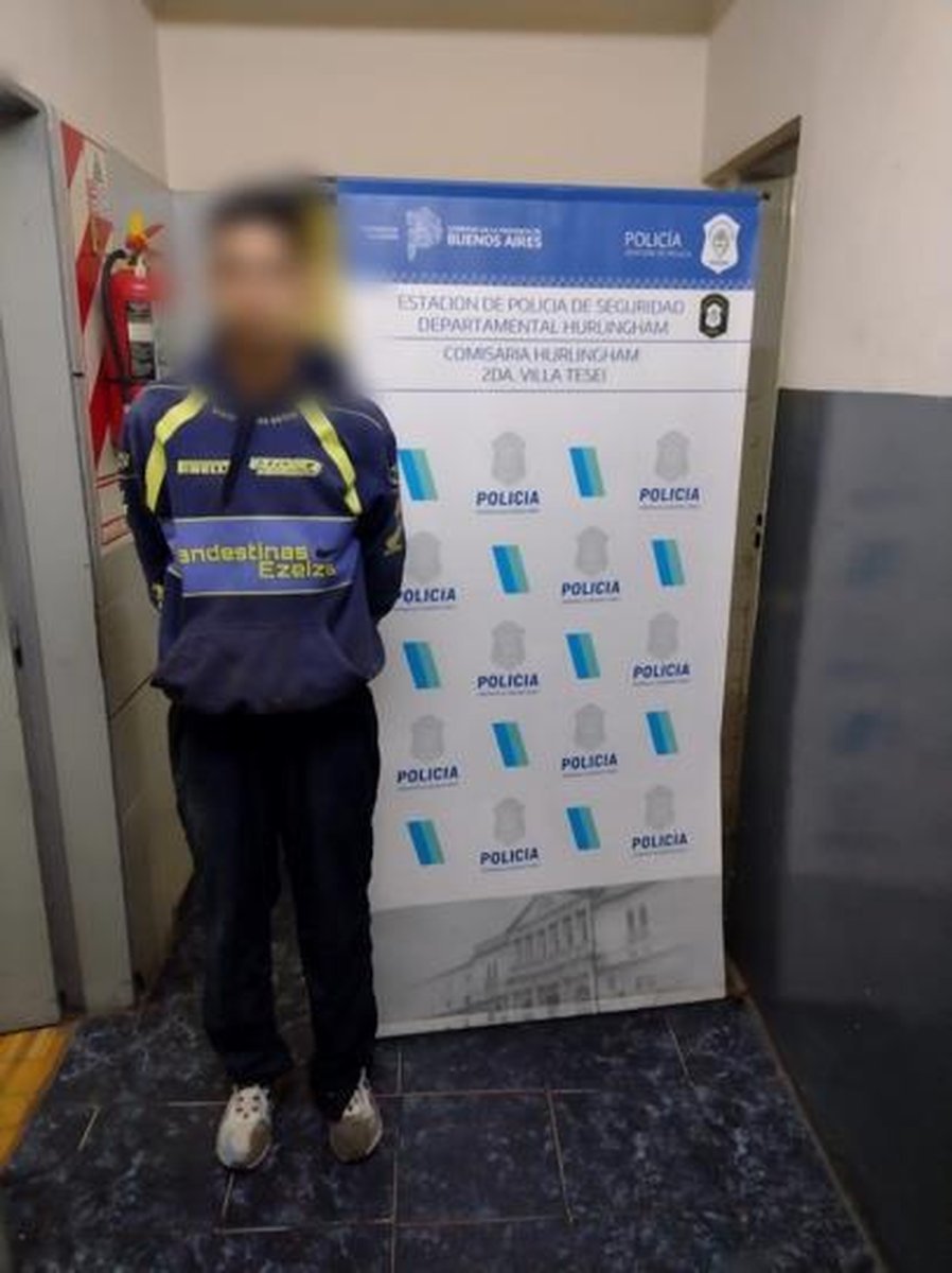 Ladr&oacute;n de Gonz&aacute;lez Cat&aacute;n detenido en Hurlingham.