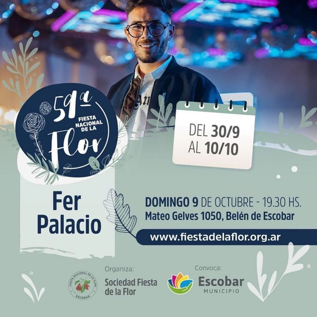 Fer Palacio tambi&eacute;n estar&aacute; presente en la fiesta.