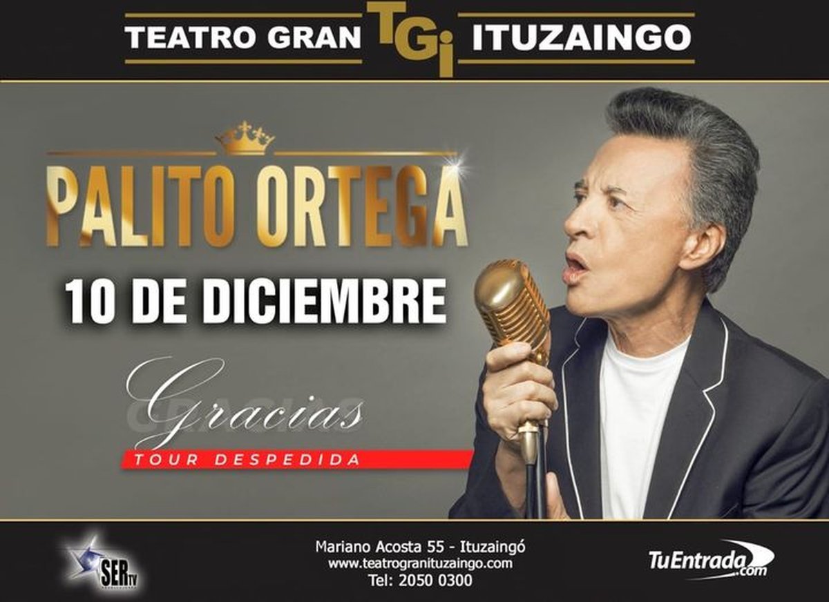 Palito Ortega en Ituzaing&oacute;.