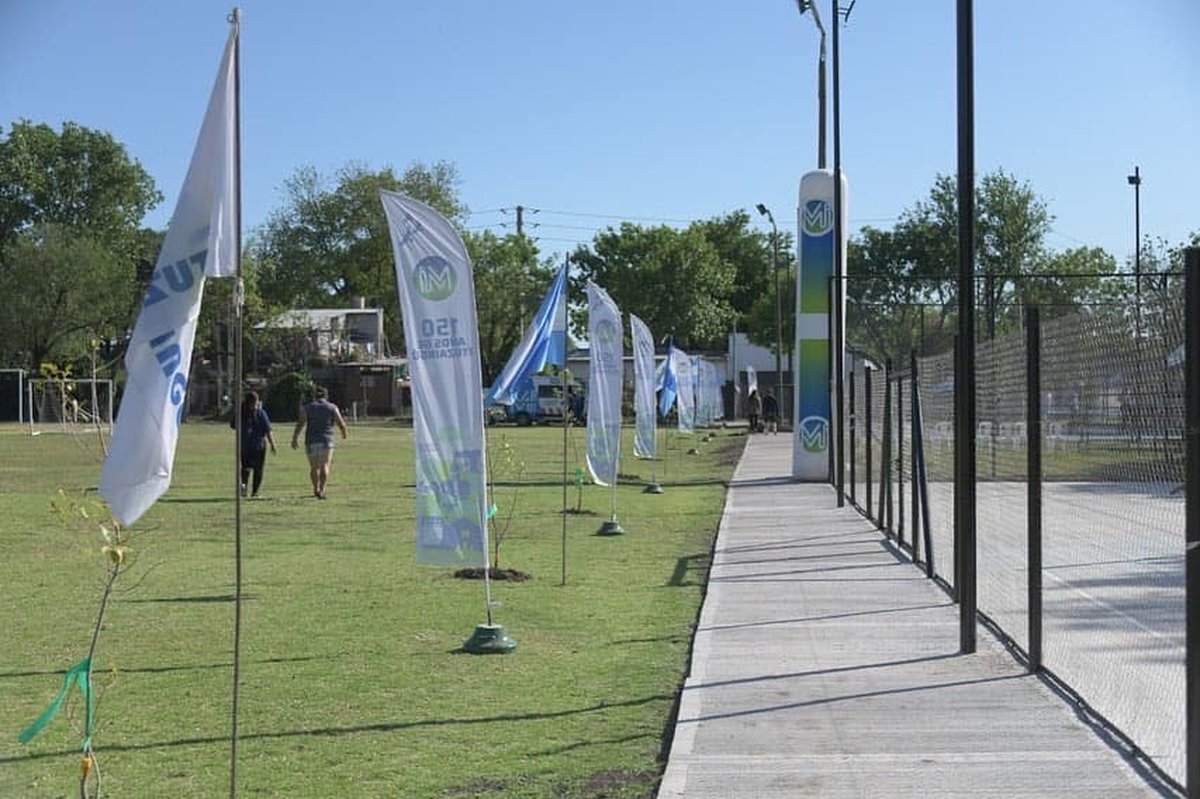 Nuevo Polideportivo San Alberto en Ituzaing&oacute;.
