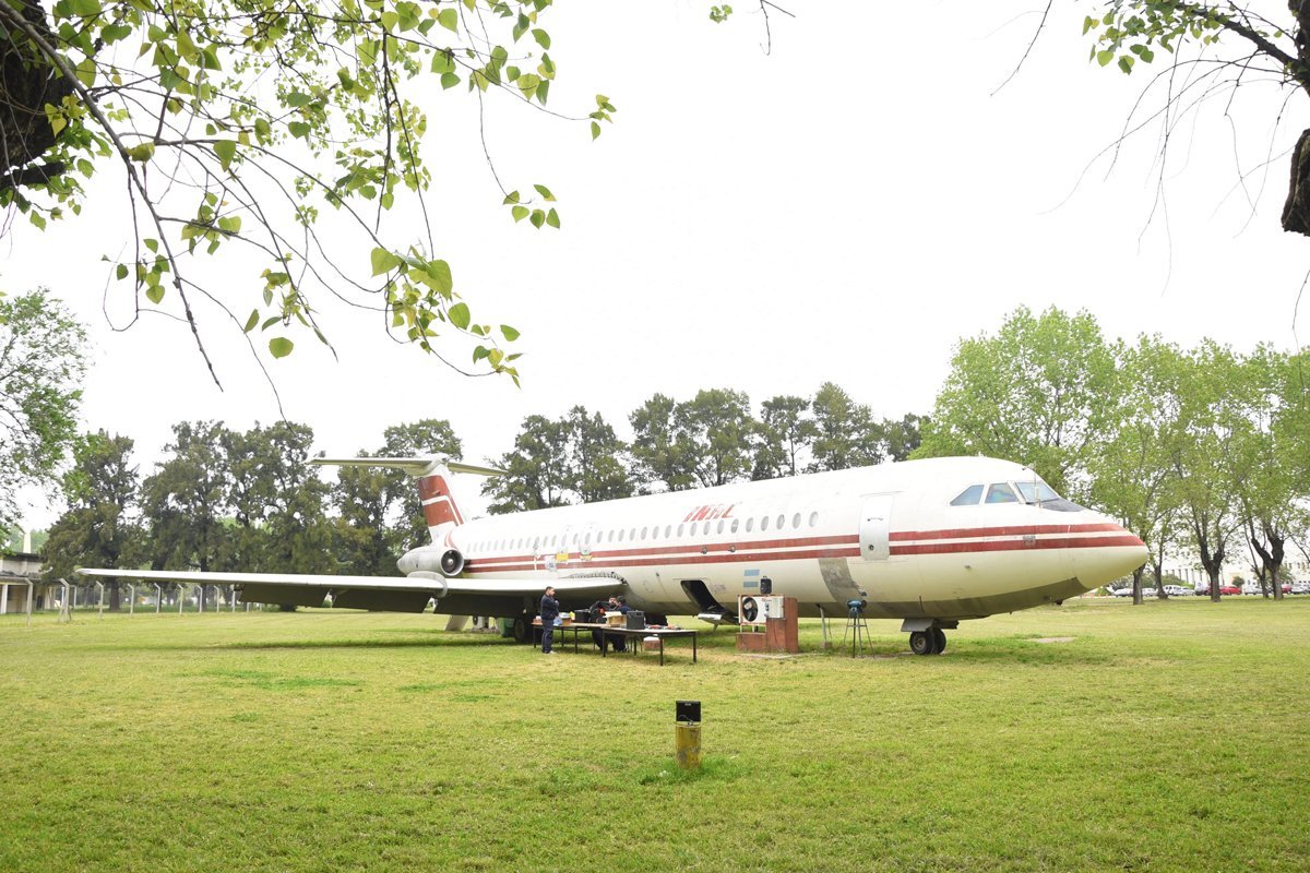 INAC - CIATA en la Base A&eacute;rea de Mor&oacute;n.