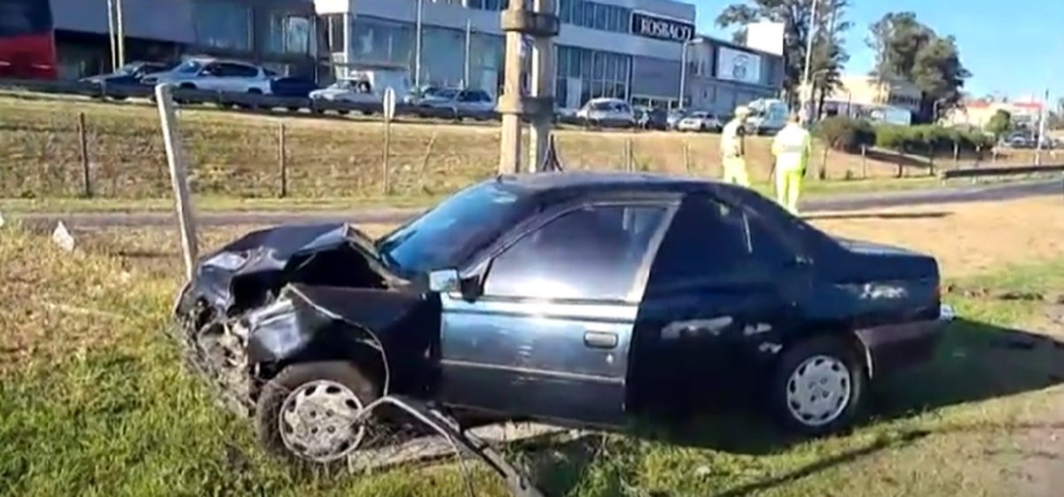 Choque en Acceso Oeste.