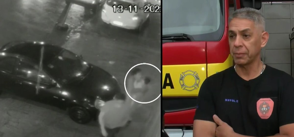 Los bomberos de Villa Celina, partido de La Matanza, le salvaron la vida a una beb&eacute;.