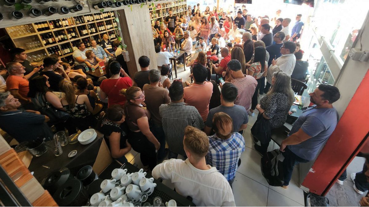 Horacio Rodr&iacute;guez Larreta visit&oacute; el distrito de Merlo.