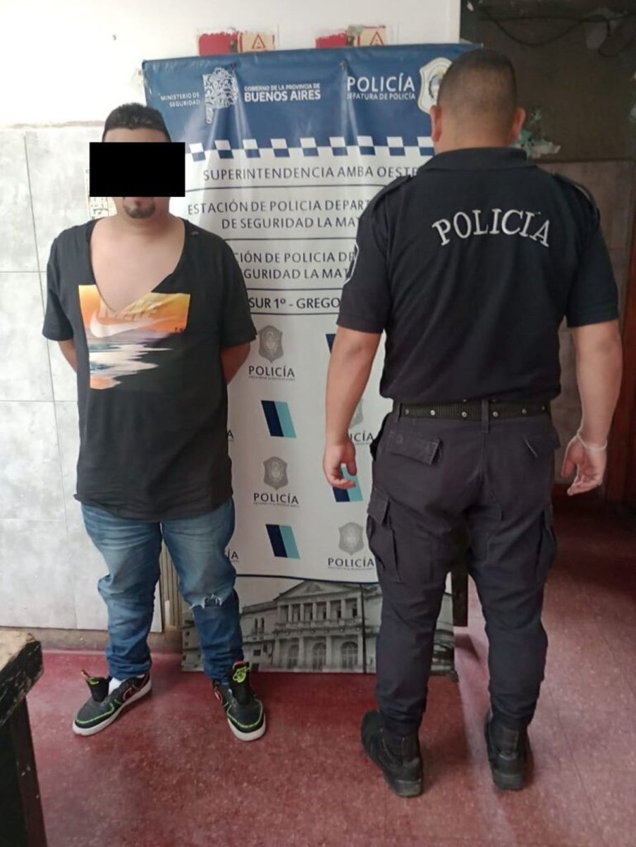 El joven detenido por el fallecimiento de Jazm&iacute;n en La Matanza.